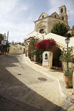 View of Fikardou Ancient Village