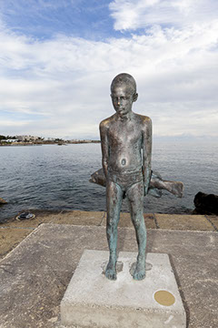 View of Fikardou Ancient Village