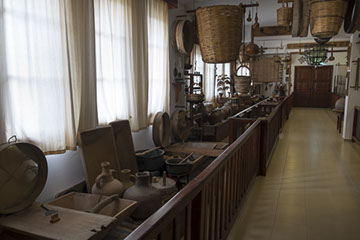 View of Fikardou Ancient Village