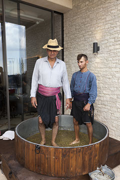 View of Fikardou Ancient Village