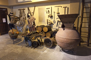 View of Fikardou Ancient Village