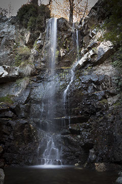 View of Fikardou Ancient Village