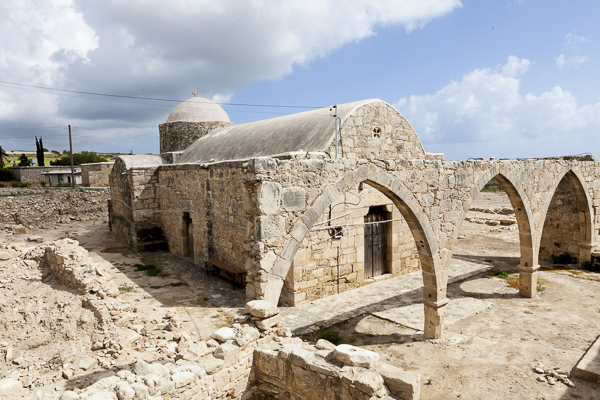 View of Fikardou Ancient Village