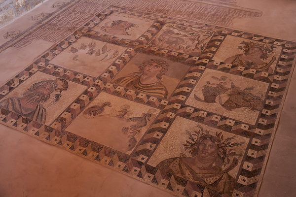 View of Fikardou Ancient Village