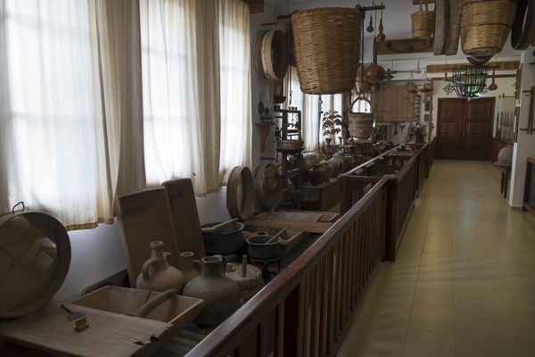 View of Fikardou Ancient Village