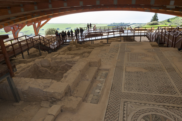 View of Fikardou Ancient Village