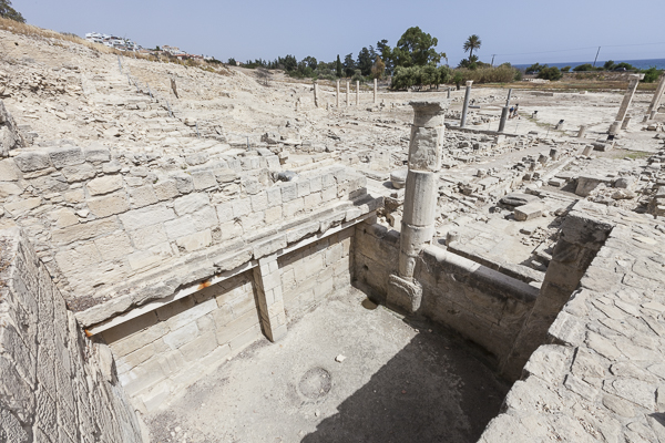 View of Fikardou Ancient Village