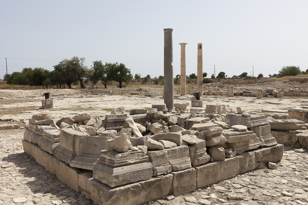 View of Fikardou Ancient Village